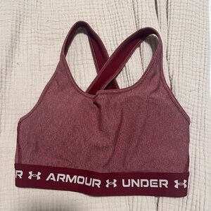 Under Armour Women's Burgundy Sports Bra